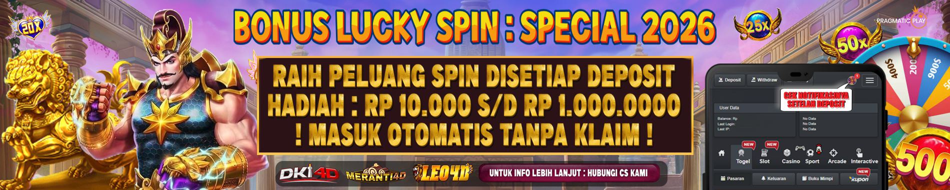 Meranti4d website slide 2026